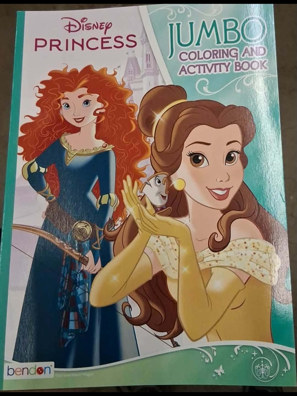 New Disney Princess Coloring & Activity Book